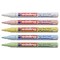 Edding Gloss Paint Markers - Pastel Colors, Set of 5, Round Nib, 1-2 mm